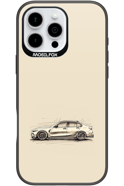 Sketch Car - Apple iPhone 16 Pro Max