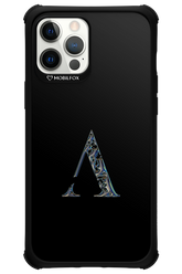 ⁠ ⁠Azteca A Chrome Logo - Apple iPhone 12 Pro Max