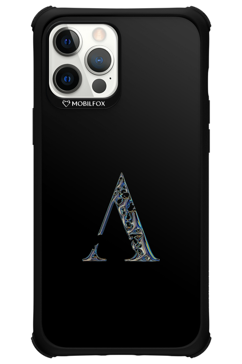 ⁠ ⁠Azteca A Chrome Logo - Apple iPhone 12 Pro Max