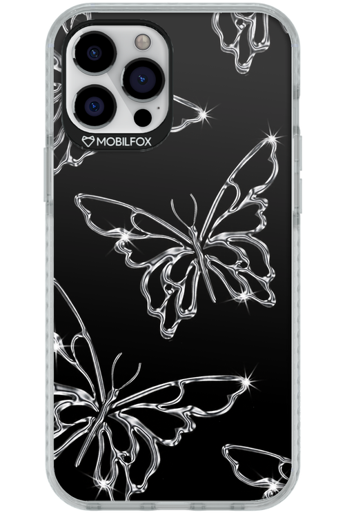 Silver Butterfly 2.0 - Apple iPhone 12 Pro Max