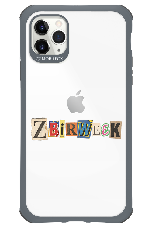 Zbirweek (transparent) 2.0 - Apple iPhone 11 Pro Max