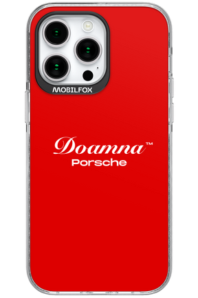 Doamna Porsche (red) - Apple iPhone 15 Pro Max