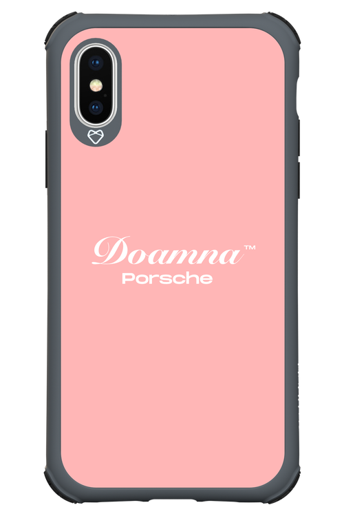 Doamna Porsche (pink) - Apple iPhone X