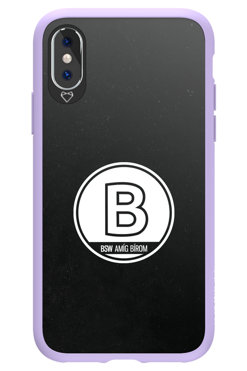 Amig bírom Black - Apple iPhone XS
