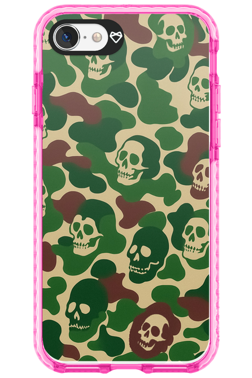 Camo Skull - Apple iPhone 8