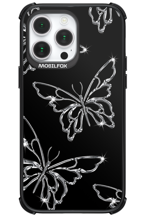 Silver Butterfly 2.0 - Apple iPhone 14 Pro Max