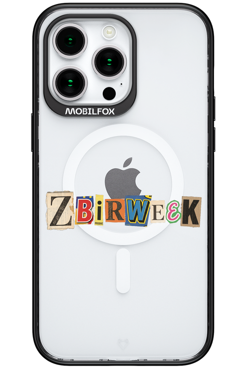 Zbirweek (transparent) 2.0 - Apple iPhone 15 Pro Max