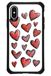 Red Love - Apple iPhone X