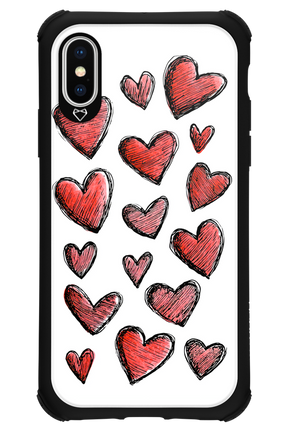 Red Love - Apple iPhone X