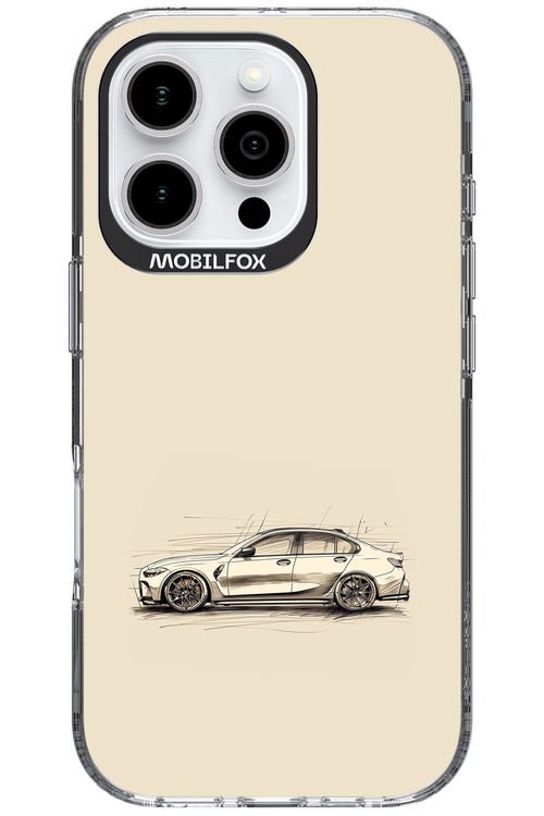 Sketch Car - Apple iPhone 16 Pro