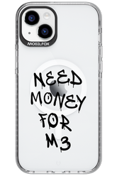 Need M3 Transparent Black - Apple iPhone 15 Plus