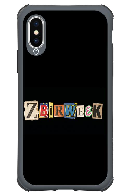 Zbirweek (black) 2.0 - Apple iPhone XS