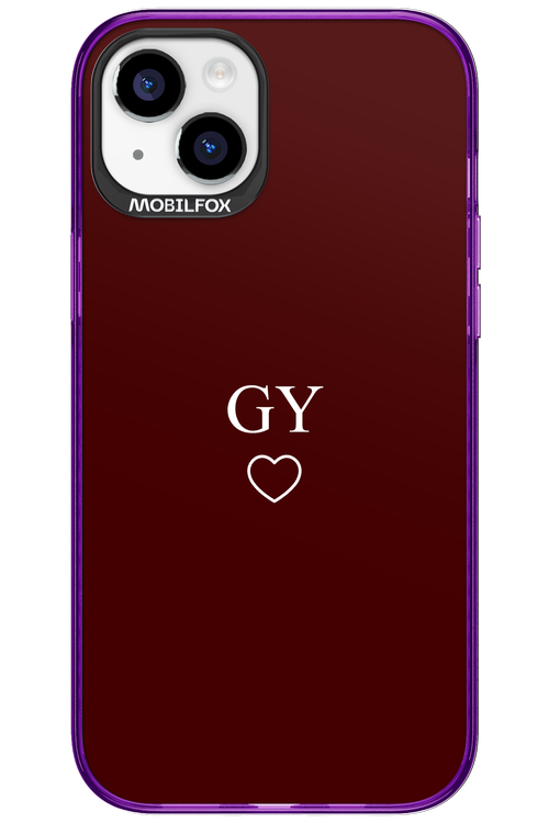 GY Burgundia 2.0 - Apple iPhone 15 Plus
