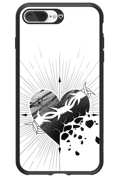 Fekete Szív 2.0 - Apple iPhone 7 Plus