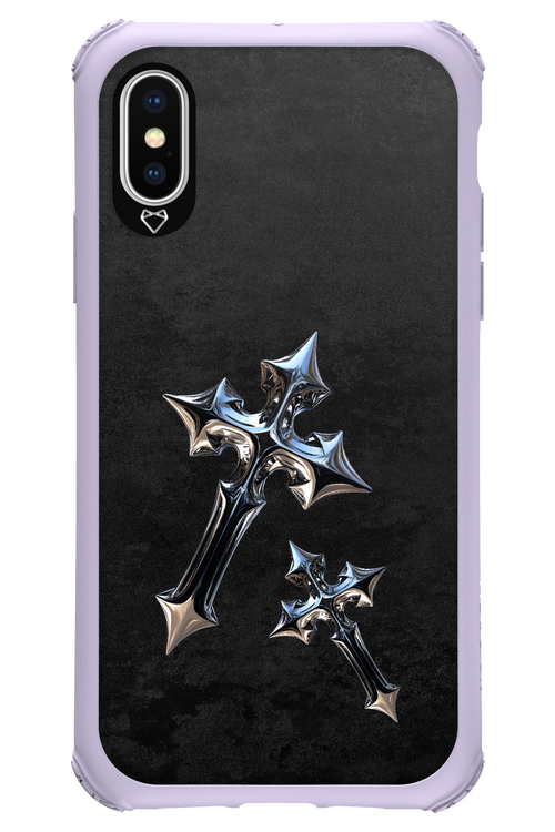 Chrome Crosses 2.0 - Apple iPhone XS