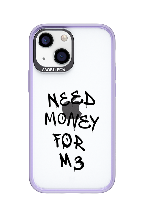 Need M3 Transparent Black - Apple iPhone 13 Mini