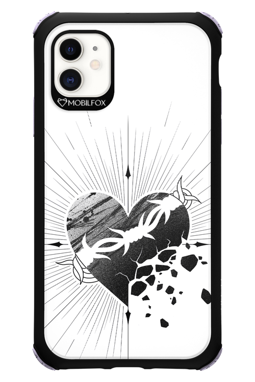 Fekete Szív 2.0 - Apple iPhone 11