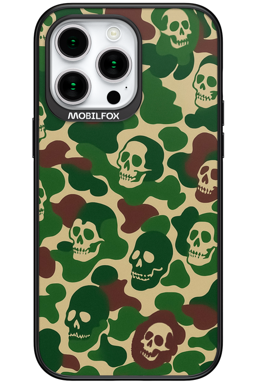 Camo Skull - Apple iPhone 15 Pro Max