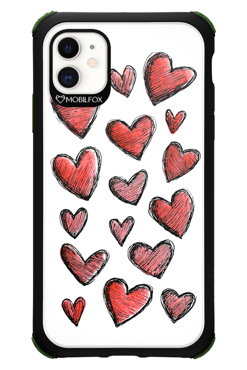 Red Love - Apple iPhone 11