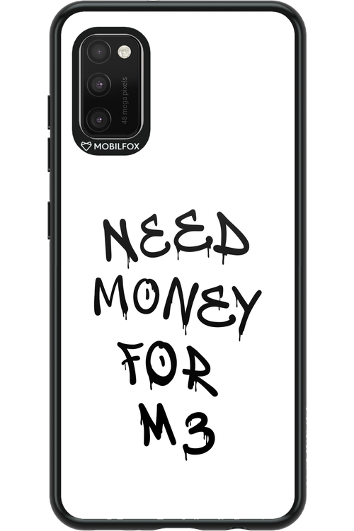 Need M3 White - Samsung Galaxy A41