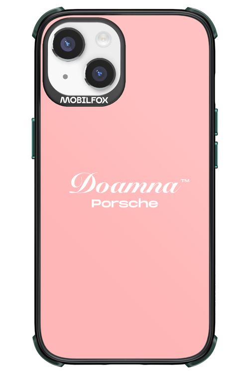 Doamna Porsche (pink) - Apple iPhone 14