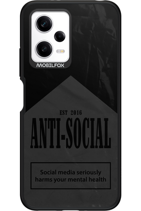 ANTI-SOCIAL (BLVCK) 2.0 - Xiaomi Redmi Note 12 5G