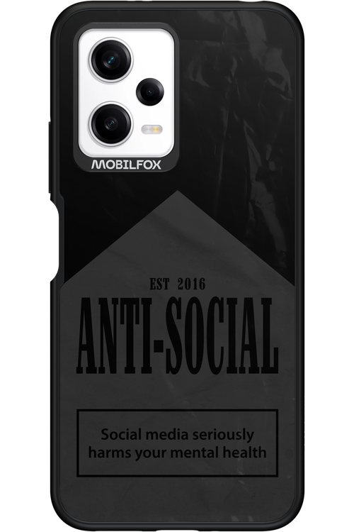 ANTI-SOCIAL (BLVCK) 2.0 - Xiaomi Redmi Note 12 5G