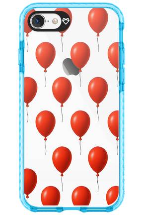 Red Balloons - Apple iPhone 8