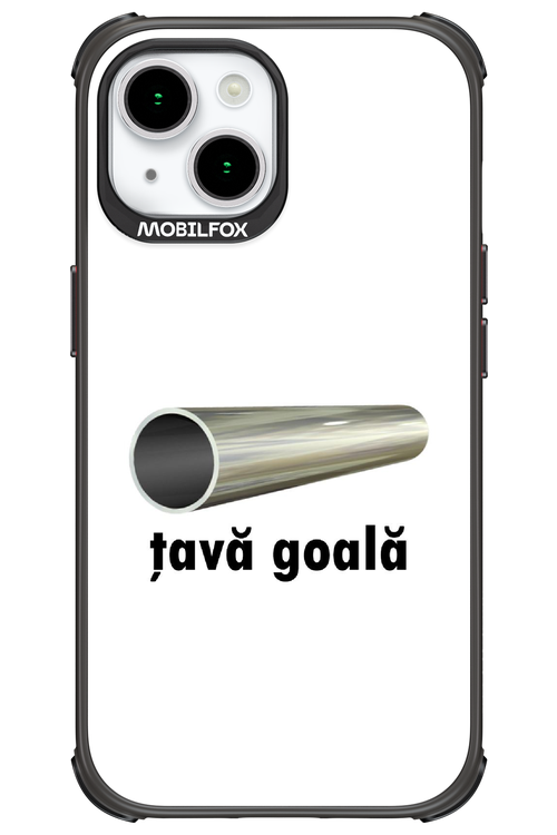 Țavă Goală White - Apple iPhone 15