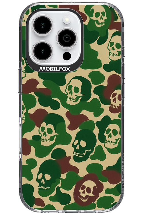 Camo Skull 2.0 - Apple iPhone 16 Pro