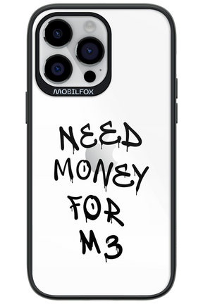 Need M3 Transparent Black - Apple iPhone 14 Pro Max