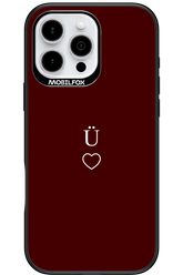 U Burgundia II 2.0 - Apple iPhone 16 Pro Max