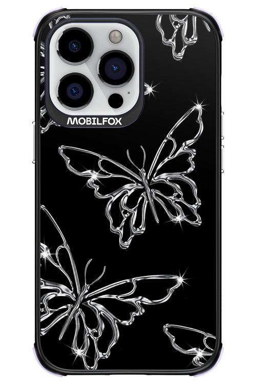Silver Butterfly 2.0 - Apple iPhone 13 Pro