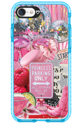 PINK PRINCESS - Apple iPhone 8