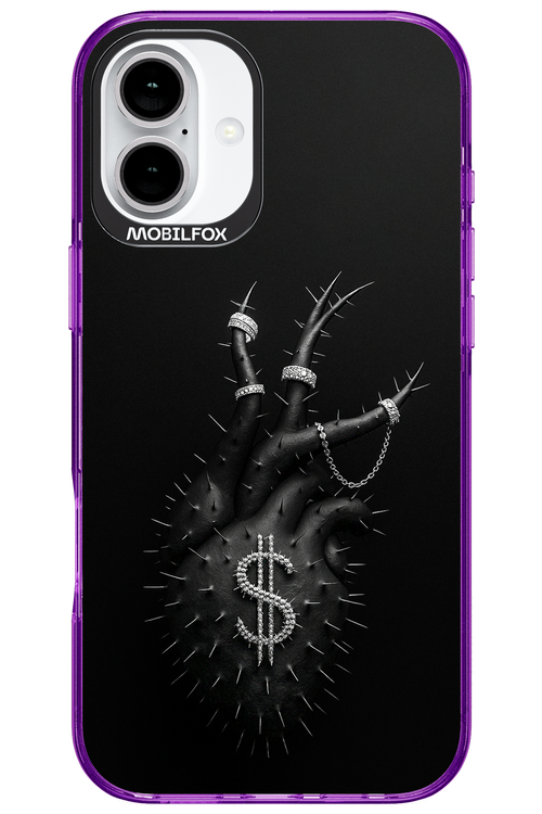 Black Heart - Apple iPhone 16 Plus