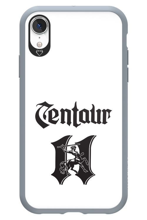 Centaur Logo White 2.0 - Apple iPhone XR