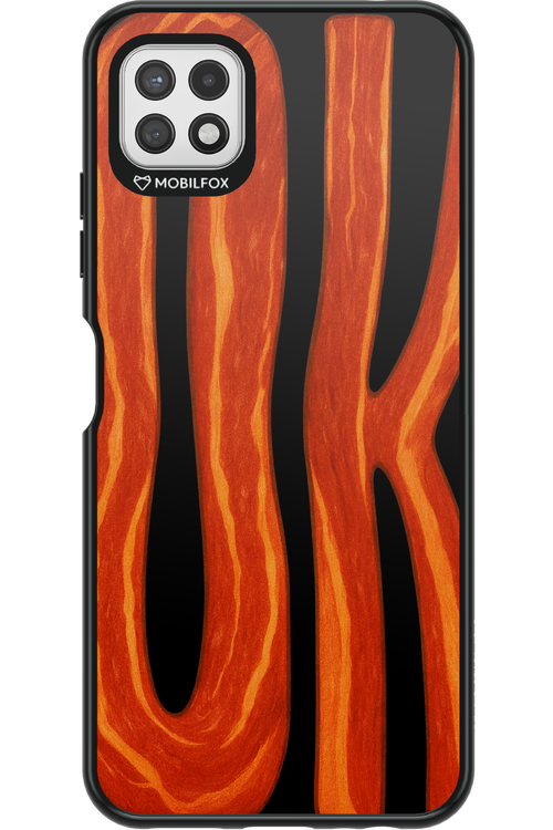 OK (Black-Red) - Samsung Galaxy A22 5G