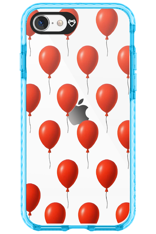 Red Balloons - Apple iPhone SE 2020
