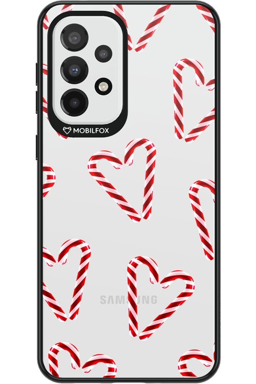 Candy Cane Hearts - Samsung Galaxy A33