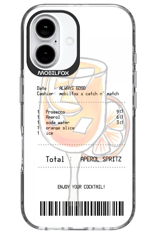 aperol spritz cocktail - Apple iPhone 16