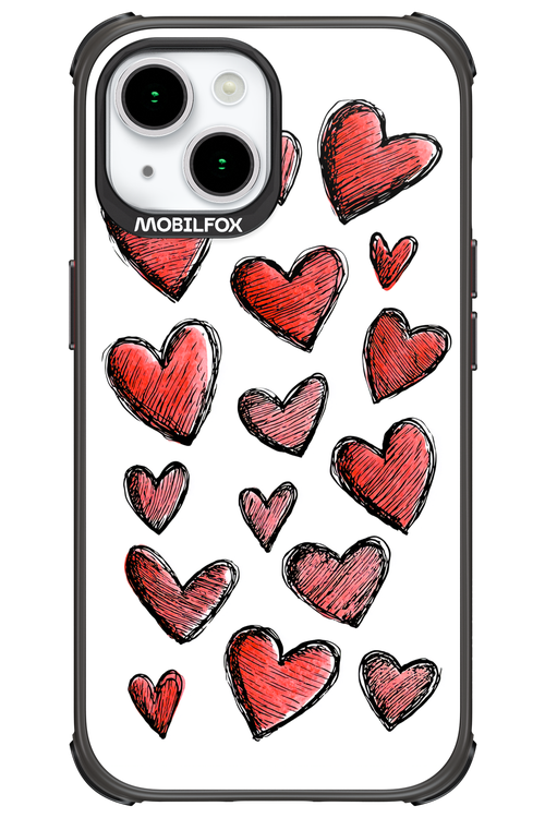 Red Love - Apple iPhone 15