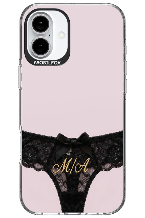 Black Panties 2.0 - Apple iPhone 16 Plus