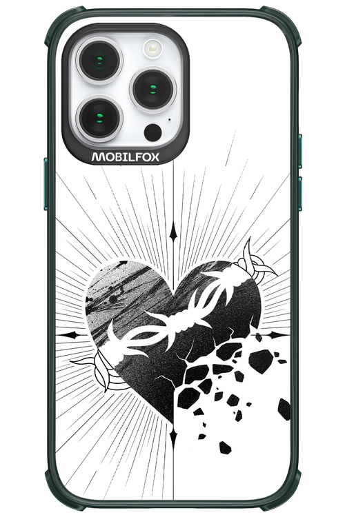 Fekete Szív - Apple iPhone 14 Pro Max