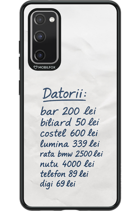 The List 2.0 - Samsung Galaxy S20 FE