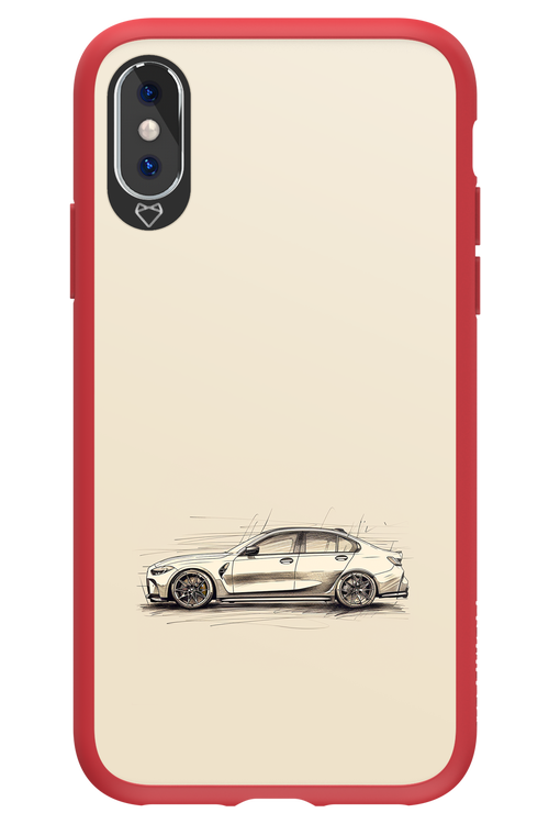 Sketch Car - Apple iPhone XS