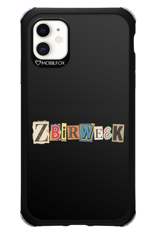 Zbirweek (black) 2.0 - Apple iPhone 11