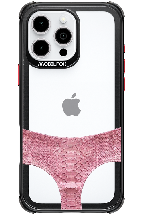 Snake Leather Panties Transparent 2.0 - Apple iPhone 16 Pro Max