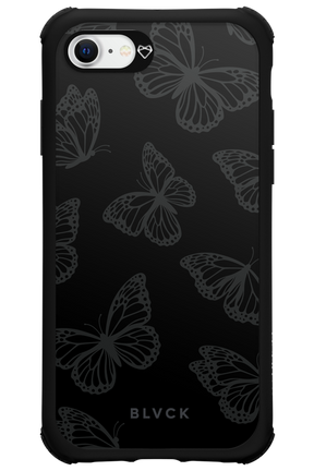 Black Butterflies - Apple iPhone SE 2022