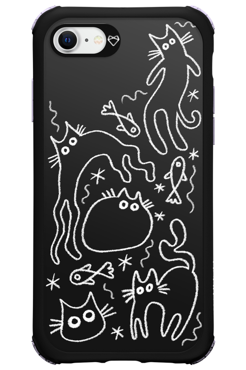CHALK_CATS 2.0 - Apple iPhone SE 2022
