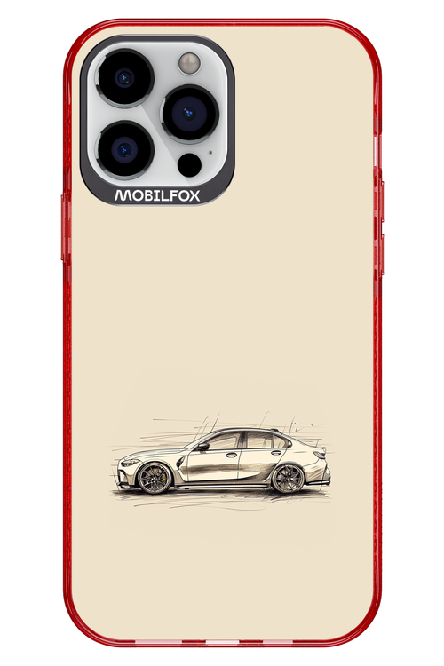 Sketch Car - Apple iPhone 13 Pro Max